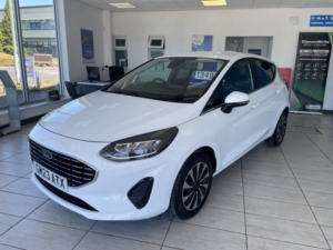 2023 Ford Fiesta 1.0 Fiesta Titanium 5 Door 1.0l Ecoboost 125ps Mhev Fwd 6-Speed Manual in White — image 2