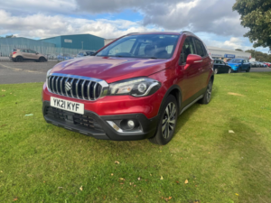 2021 Suzuki Sx4 S-Cross 1.4 Boosterjet Mhev Sz-T SUV 5dr Petrol Hybrid Manual Euro 6 (s/s) (129 Ps) in Red — image 2