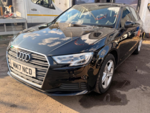 2017 Audi A3 1.5 Tfsi Cod Se Sportback S Tronic Euro 6 (s/s) 5dr in Black — image 3