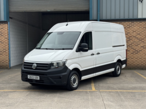 2022 Volkswagen Crafter 2.0 Tdi Cr35 Startline Business Mwb Fwd L2 High Roof Euro 6 (s/s) 5dr in White — image 2