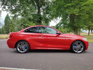 2015 BMW 2 Series 2.0 220d M Sport Auto Xdrive Euro 6 (s/s) 2dr in Red — image 3