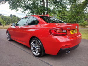 2015 BMW 2 Series 2.0 220d M Sport Auto Xdrive Euro 6 (s/s) 2dr in Red — image 6