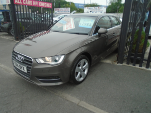 2014 Audi A3 1.8 Tfsi Sport Hatchback 3dr Petrol S Tronic Euro 6 (s/s) (180 Ps) in Grey — image 3
