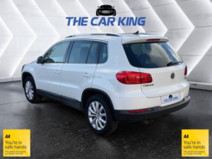 2015 Volkswagen Tiguan 2.0 Tdi Bluemotion Tech Match DSG 4WD Euro 5 (s/s) 5dr in White — image 4