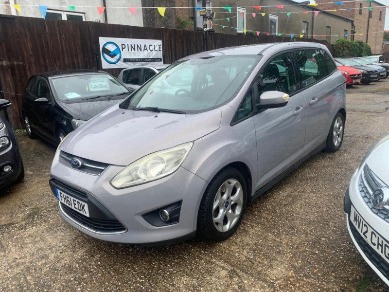 2012 Ford Grand C-Max 1.6 Zetec Euro 5 5dr in Silver — image 1