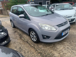 2012 Ford Grand C-Max 1.6 Zetec Euro 5 5dr in Silver — image 3