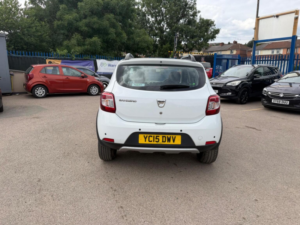 2015 Dacia Sandero Stepway 0.9 Tce Laureate Euro 5 5dr in White — image 5