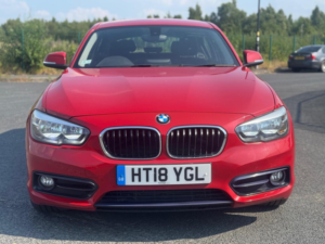 2018 BMW 1 Series 1.5 118i Sport Auto Euro 6 (s/s) 5dr in Red — image 4