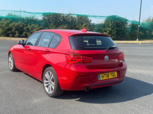 2018 BMW 1 Series 1.5 118i Sport Auto Euro 6 (s/s) 5dr in Red — image 6