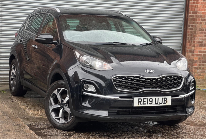 2019 Kia Sportage 1.6 Gdi 2 Euro 6 (s/s) 5dr in Black — image 1