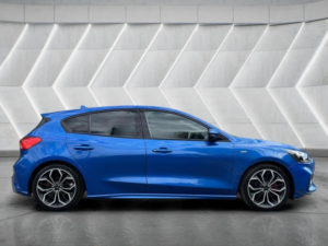2018 Ford Focus 1.0t Ecoboost St-Line X Euro 6 (s/s) 5dr in Blue — image 4