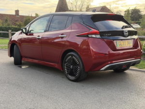 2022 Nissan Leaf 39kwh Tekna Auto 5dr in Red — image 5