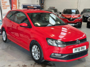 2016 Volkswagen Polo 1.0 Bluemotion Tech Match Euro 6 (s/s) 3dr in Red — image 6