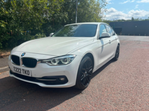 2018 BMW 3 Series 2.0 318d Sport Saloon 4dr Diesel Manual Euro 6 (s/s) (150 Ps) in White — image 2