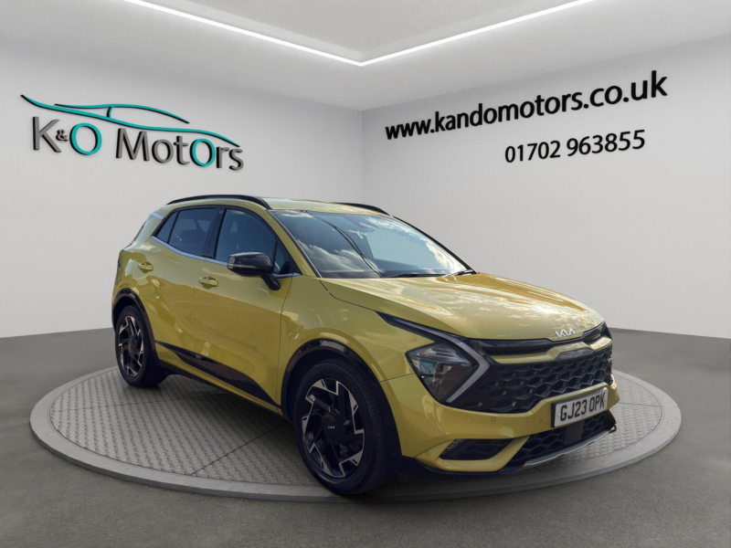 2023 Kia Sportage 1.6 T-Gdi Mhev Gt-Line Dct Euro 6 (s/s) 5dr in Yellow — image 1