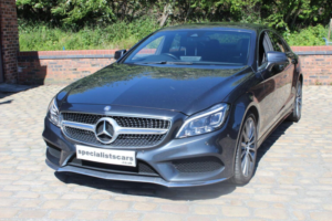 2015 Mercedes-Benz Cls 3.0 Cls350 V6 Bluetec Amg Line Coupe G-Tronic+ Euro 6 (s/s) 4dr in Grey — image 3