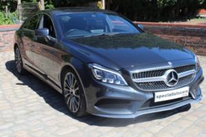 2015 Mercedes-Benz Cls 3.0 Cls350 V6 Bluetec Amg Line Coupe G-Tronic+ Euro 6 (s/s) 4dr in Grey — image 4