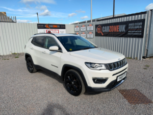 2019 Jeep Compass 1.6 Multijetii Limited SUV 5dr Diesel Manual Euro 6 (s/s) (120 Ps) in White — image 2