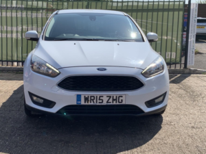 2015 Ford Focus 1.6 Tdci Zetec in White — image 2