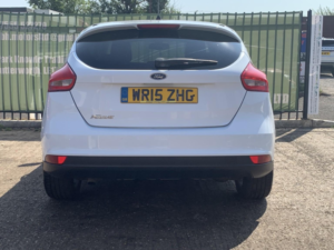 2015 Ford Focus 1.6 Tdci Zetec in White — image 5