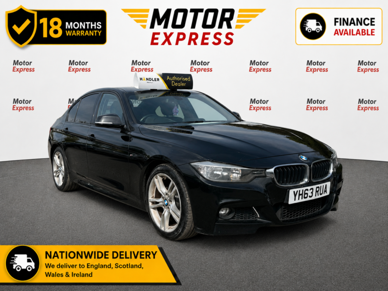 2013 BMW 3 Series 2.0 320d M Sport Saloon in Black — image 1
