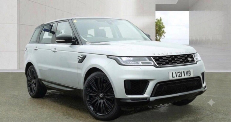 2021 Land Rover Range Rover Sport 2.0 P300 Hse Auto 4WD Euro 6 (s/s) 5dr in Silver — image 1