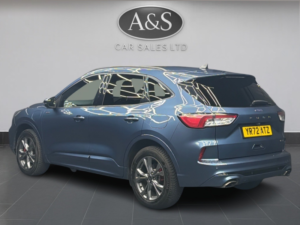 2022 Ford Kuga 2.5 Kuga St-Line Edition 5 Door 2.5 Duratec PHEV 225ps Fwd CVT Automatic in Blue — image 2
