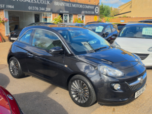 2016 Vauxhall Adam 1.4i Glam Hatchback 3dr Petrol Manual Euro 6 (87 Ps) in Black — image 2