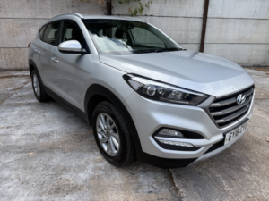 2018 Hyundai Tucson 1.7 Tucson Se Nav 1.7 D 116ps Bd +fss in Silver — image 2
