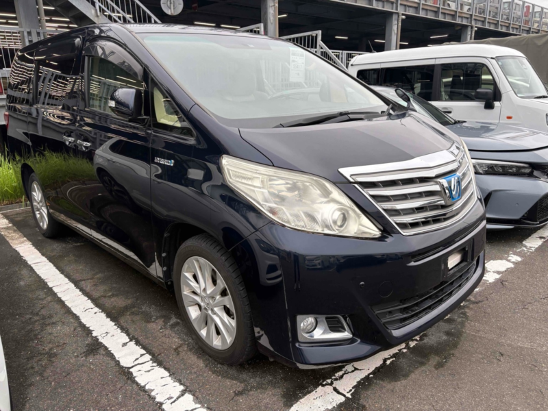 2012 Toyota Alphard 4WD Hybrid X in Blue — image 1