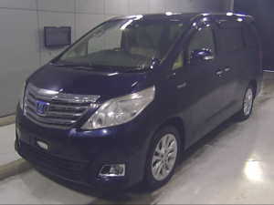 2012 Toyota Alphard 4WD Hybrid X in Blue — image 3
