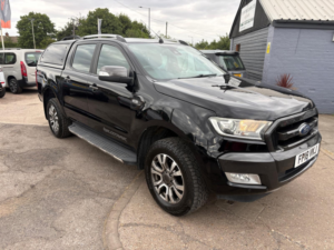 2018 Ford Ranger 3.2 Tdci Wildtrak Pickup Double Cab 4dr Diesel Auto 4WD Euro 5 (200 Ps) in Black — image 3
