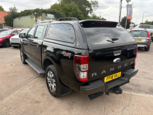 2018 Ford Ranger 3.2 Tdci Wildtrak Pickup Double Cab 4dr Diesel Auto 4WD Euro 5 (200 Ps) in Black — image 5