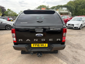 2018 Ford Ranger 3.2 Tdci Wildtrak Pickup Double Cab 4dr Diesel Auto 4WD Euro 5 (200 Ps) in Black — image 6
