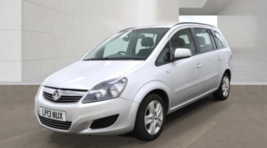 2013 Vauxhall Zafira 1.6 16v Exclusiv Euro 5 5dr in Silver — image 2