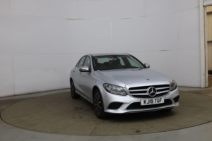 2019 Mercedes-Benz C Class 2.0 C220d Se G-Tronic+ Euro 6 (s/s) 4dr in Silver — image 3