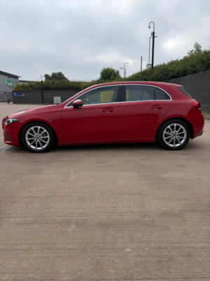 2020 Mercedes-Benz A Class 1.3 A180 Sport (executive) Hatchback 5dr Petrol Manual Euro 6 (s/s) (136 Ps) in Red — image 2