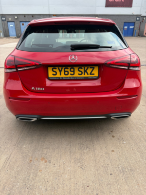 2020 Mercedes-Benz A Class 1.3 A180 Sport (executive) Hatchback 5dr Petrol Manual Euro 6 (s/s) (136 Ps) in Red — image 4