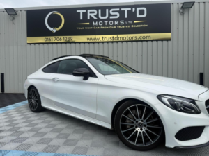 2018 Mercedes-Benz C Class 2.1 C250d Amg Line (premium Plus) G-Tronic+ Euro 6 (s/s) 2dr in White — image 5
