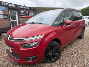 2014 Citroen Grand C4 Picasso 1.6 E-Hdi Airdream Exclusive+ MPV 5dr Diesel Etg6 Euro 5 (s/s) (115 Ps) in Red — image 2