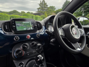 2022 Fiat 500 Mhev Dolcevita Hatchback 1.0 Manual Petrol in Blue — image 2