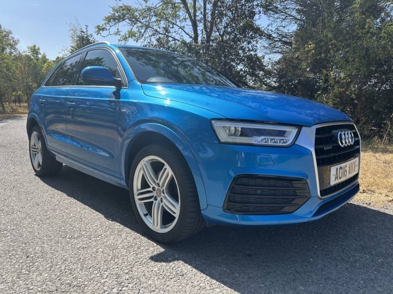 2016 Audi Q3 2.0 Tdi S Line Plus in Blue — image 1