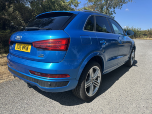 2016 Audi Q3 2.0 Tdi S Line Plus in Blue — image 3