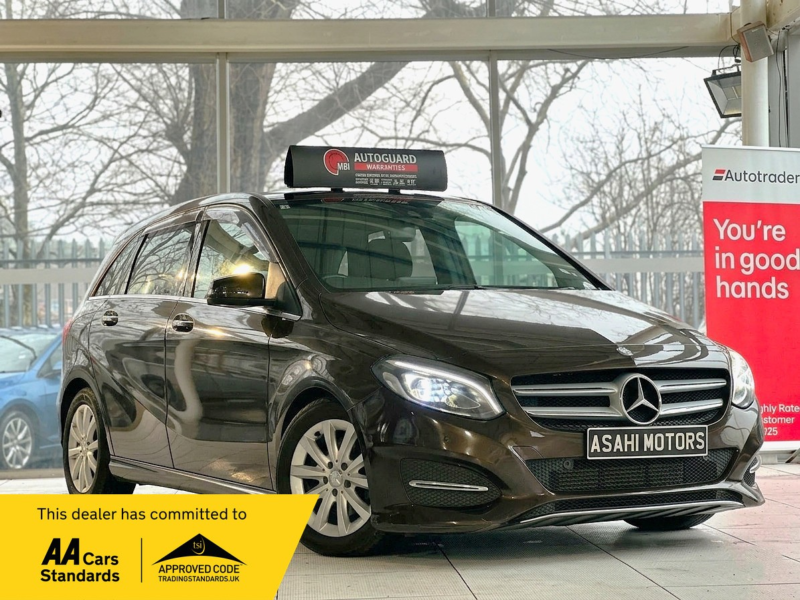 2015 Mercedes-Benz B Class 1.6 B180 Sport 7g-Dct Euro 6 (s/s) 5dr in Brown — image 1