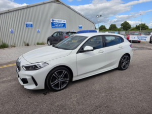 2021 BMW 1 Series 1.5 118i M Sport (lcp) Dct Euro 6 (s/s) 5dr in White — image 3