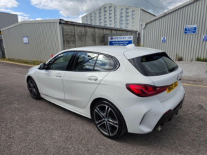 2021 BMW 1 Series 1.5 118i M Sport (lcp) Dct Euro 6 (s/s) 5dr in White — image 4