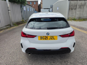2021 BMW 1 Series 1.5 118i M Sport (lcp) Dct Euro 6 (s/s) 5dr in White — image 5