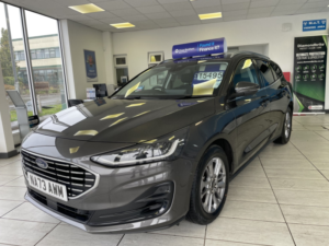 2023 Ford Focus 1.0 Focus Titanium Estate 1.0l Ecoboost 155ps Mhev Fwd 6 Speed Manual in Grey — image 2