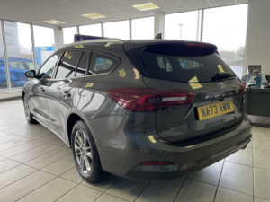 2023 Ford Focus 1.0 Focus Titanium Estate 1.0l Ecoboost 155ps Mhev Fwd 6 Speed Manual in Grey — image 3