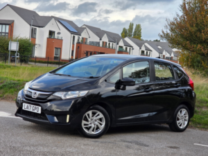 2017 Honda Jazz 1.3 I-Vtec Se Navi Hatchback 5dr Petrol CVT Euro 6 (s/s) (102 Ps) in Black — image 3